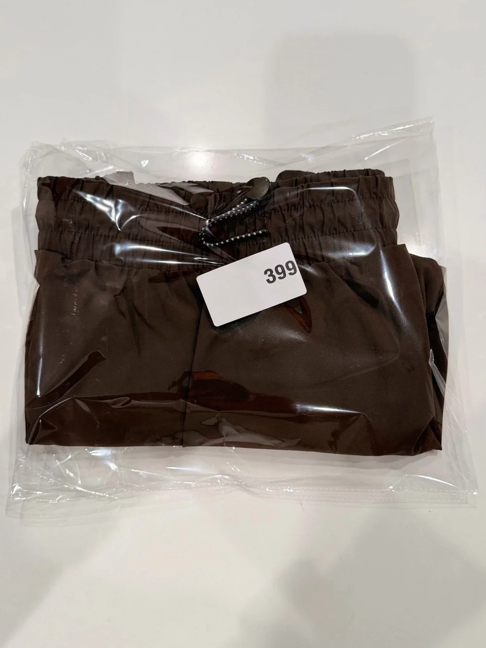 Avalanche Men's Brown Athletic Elastic Waist Shorts